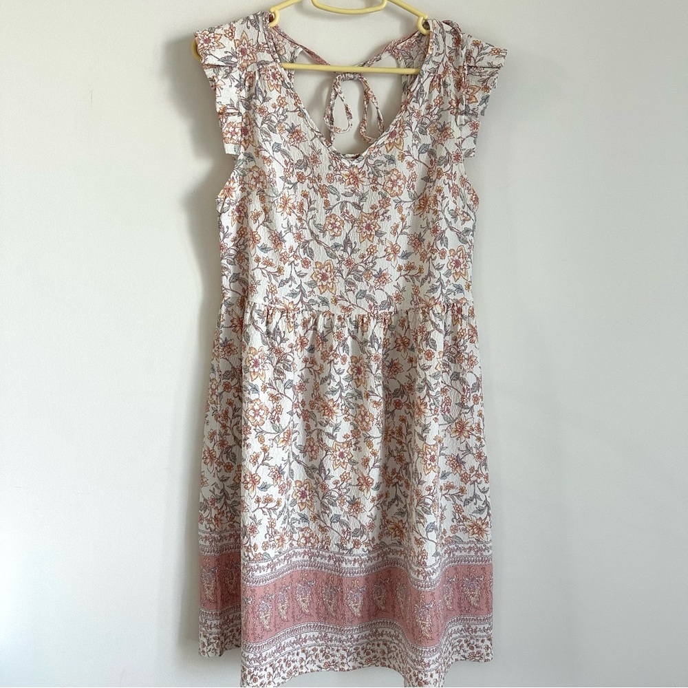 Floral Pink Dress
